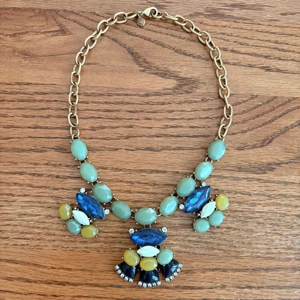 J.Crew | Chunky Multicolor Statement Necklace | 1… - image 2